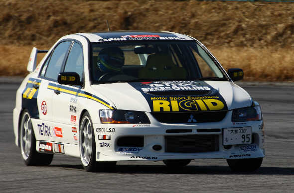 Wbg@RIGID@T[ G{[VXMR Lancer Evo\MR CT9A WJ[i Gymkhana